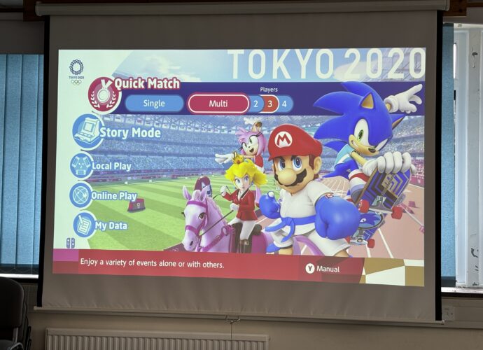 Tokyo 2020, the cover picture for the Mario and Sonic Game