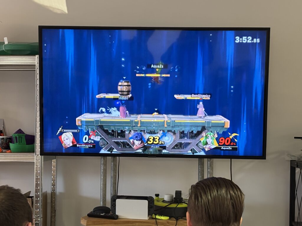 Round 2 of the Smash ultimate tournament