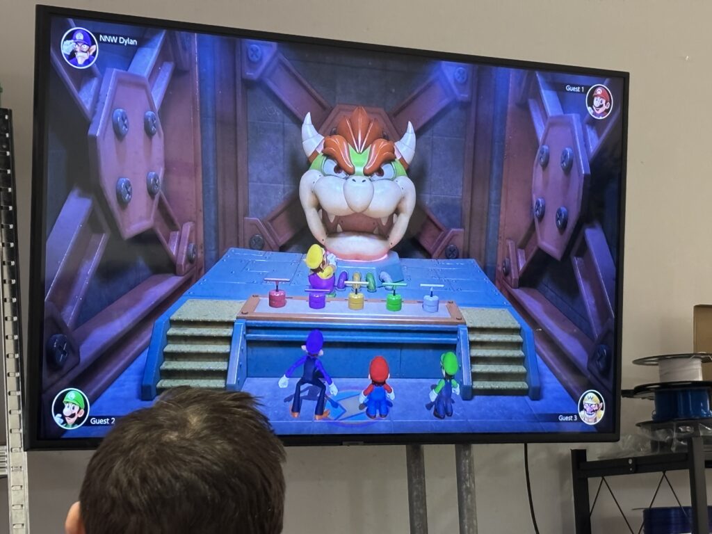Mini Game "Bowser's Big Blast"
