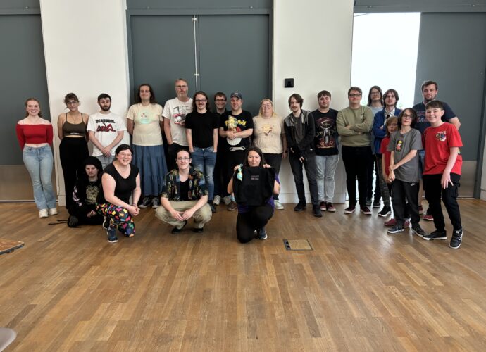 group picture of NNW at the end of the day.