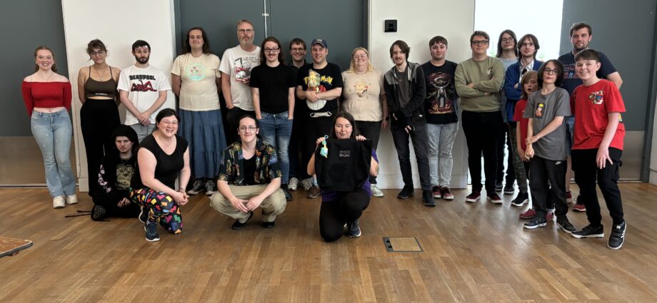 group picture of NNW at the end of the day.